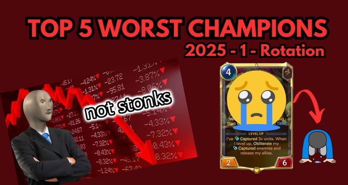 LoR: Top 5 Worst Champions in the January 2025 Rotation