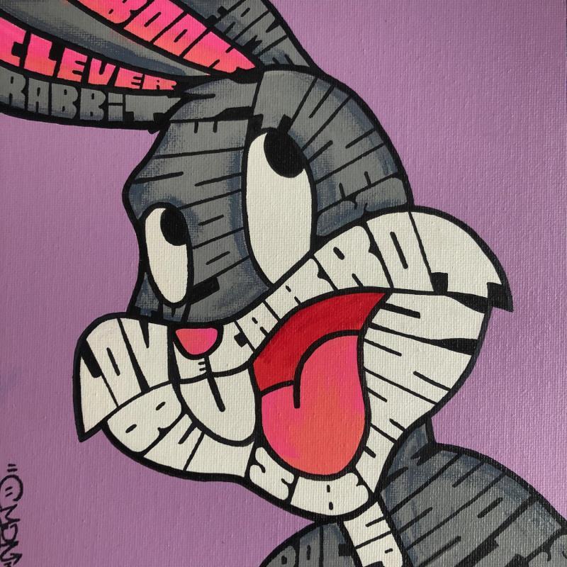 Peinture BUGS BUNNY par Cmon | Tableau Pop-art Icones Pop