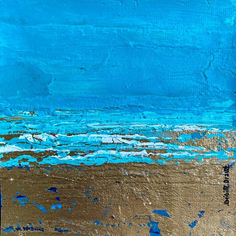 Painting La vie est belle by Dravet Brigitte | Painting Abstract Acrylic Marine