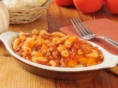 Macaroni, Hamburger, And Tomato Casserole