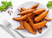 Roasted Sweet Potato Wedges