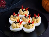 Creepy Deviled Eggs