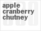 Apple-Cranberry Chutney