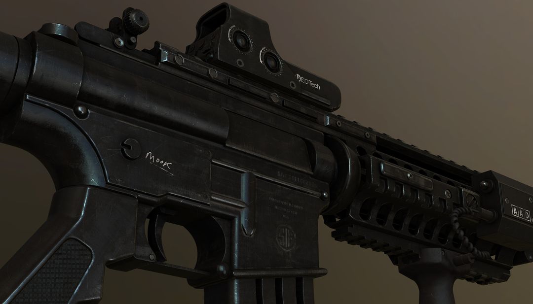 Gun Model #2 by Paul B.