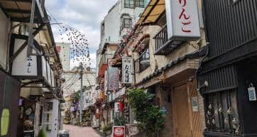 street in Monzen-Nakacho