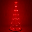 Red LED Animated Lightshow Outdoor Christmas Tree