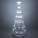 Cool White LED Animated Lightshow Outdoor Christmas Tree