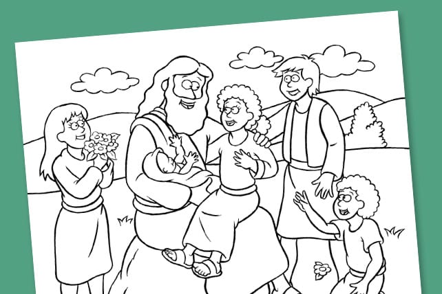 Free Printable Bible Story Coloring Pages: Bring Scripture to Life for Kids