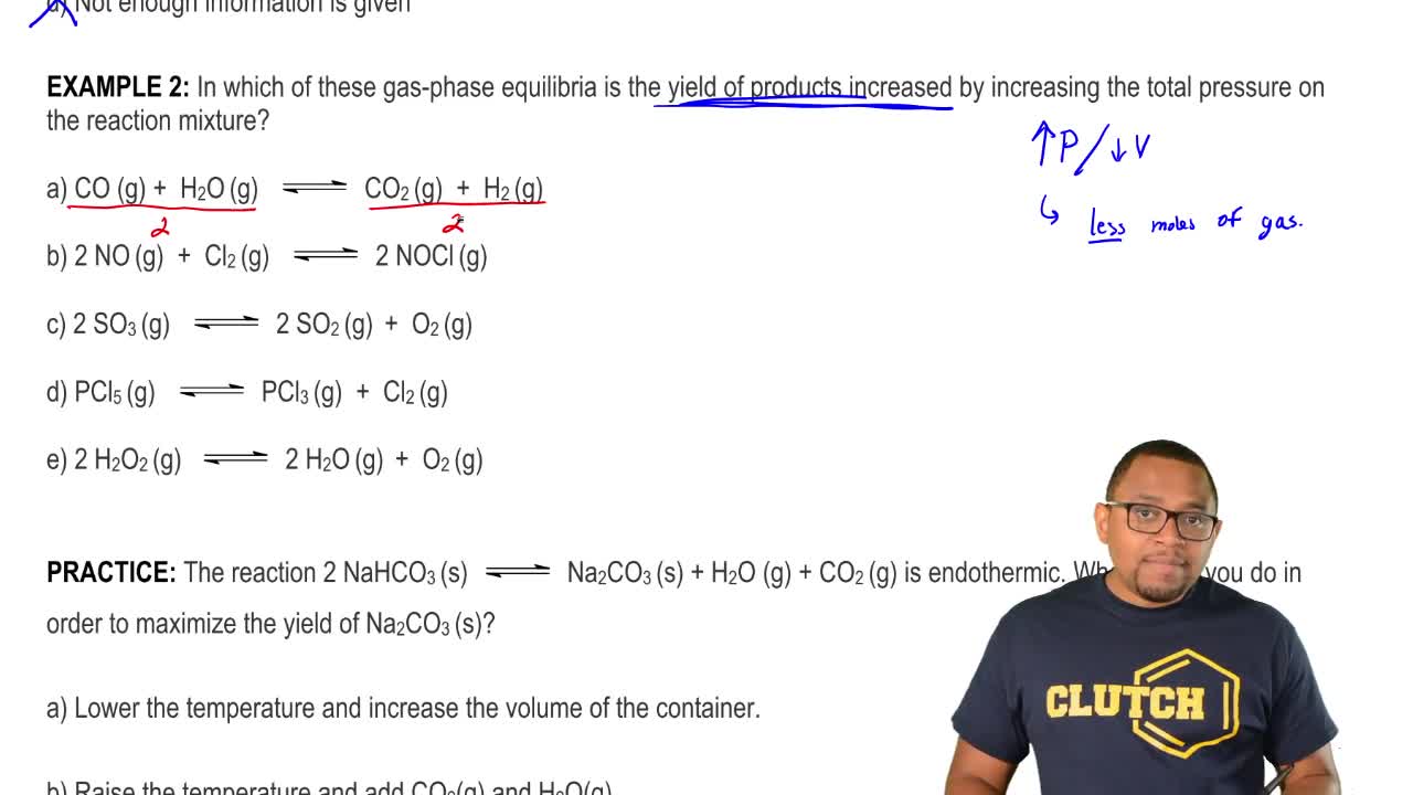 Le Chatelier S Principle Analytical Chemistry Video Clutch Prep