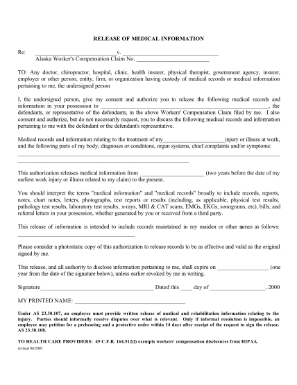 19 hipaa medical records release form - Free to Edit, Download & Print ...