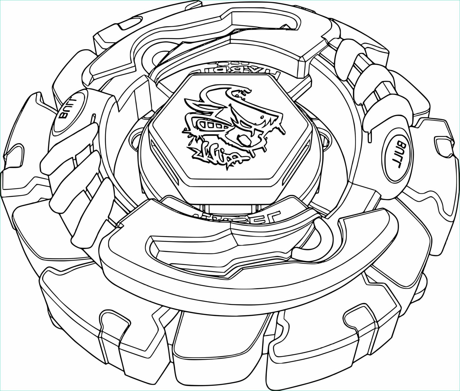 Free Beyblade Burst Coloring Pages Pdf - Coloringfolder.com