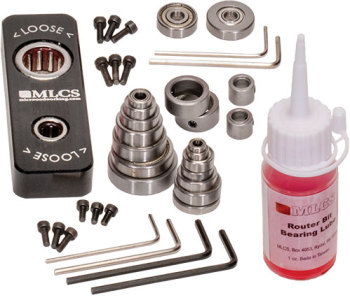 MLCS Router Bit Maintenance Set