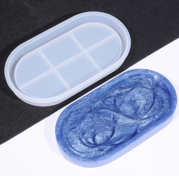 Small Oval Silicone Resin Mold