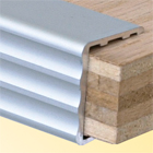 Shelf Stiffeners 48″ x 3/4″ - Silver