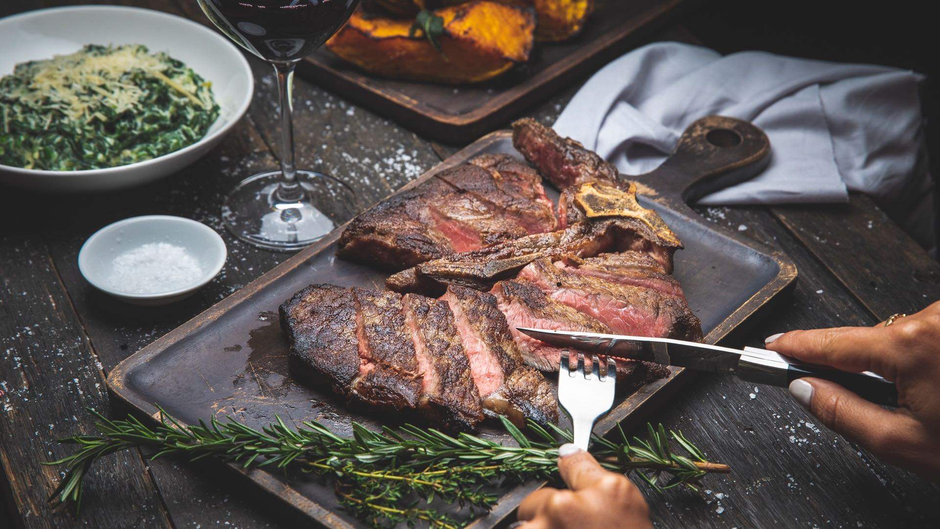 big steak at Chophouse, sydney