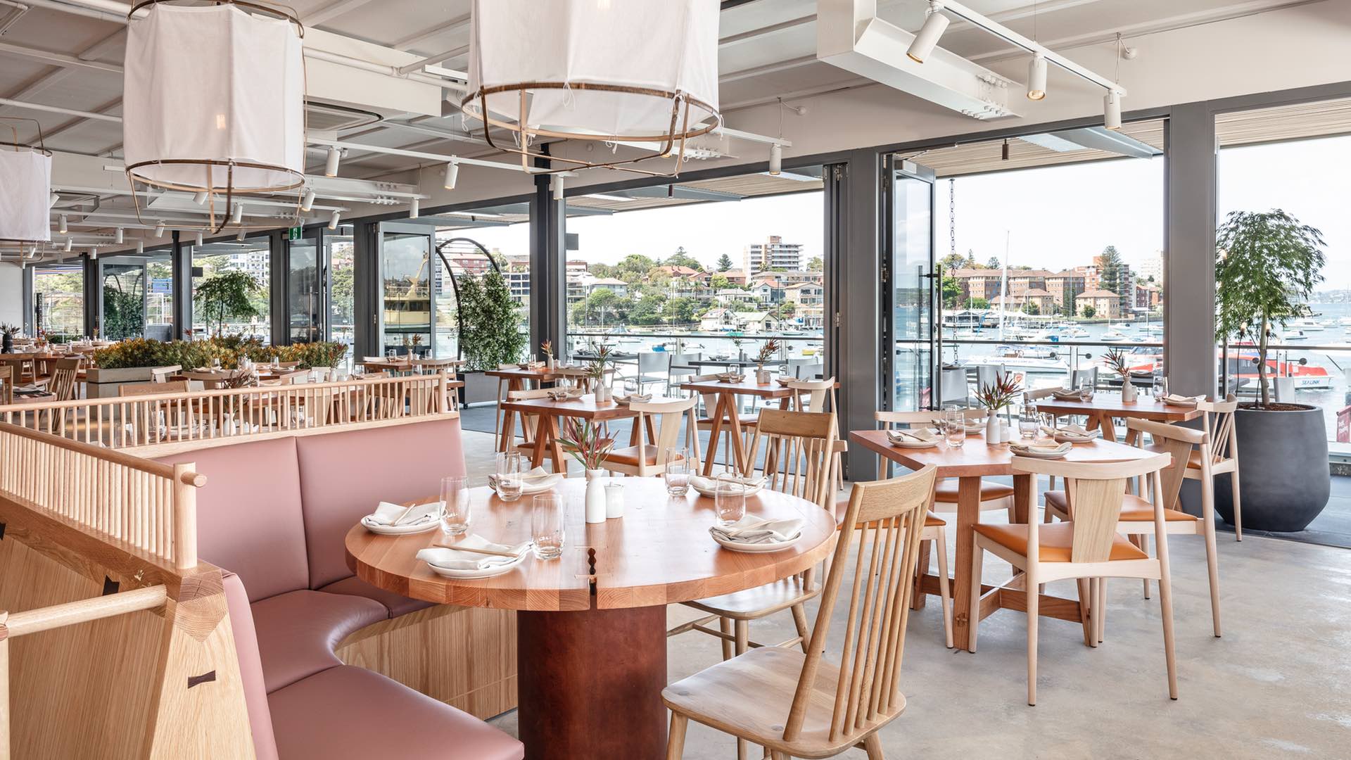 the main dining room at Sake Restaurant and Bar Manly