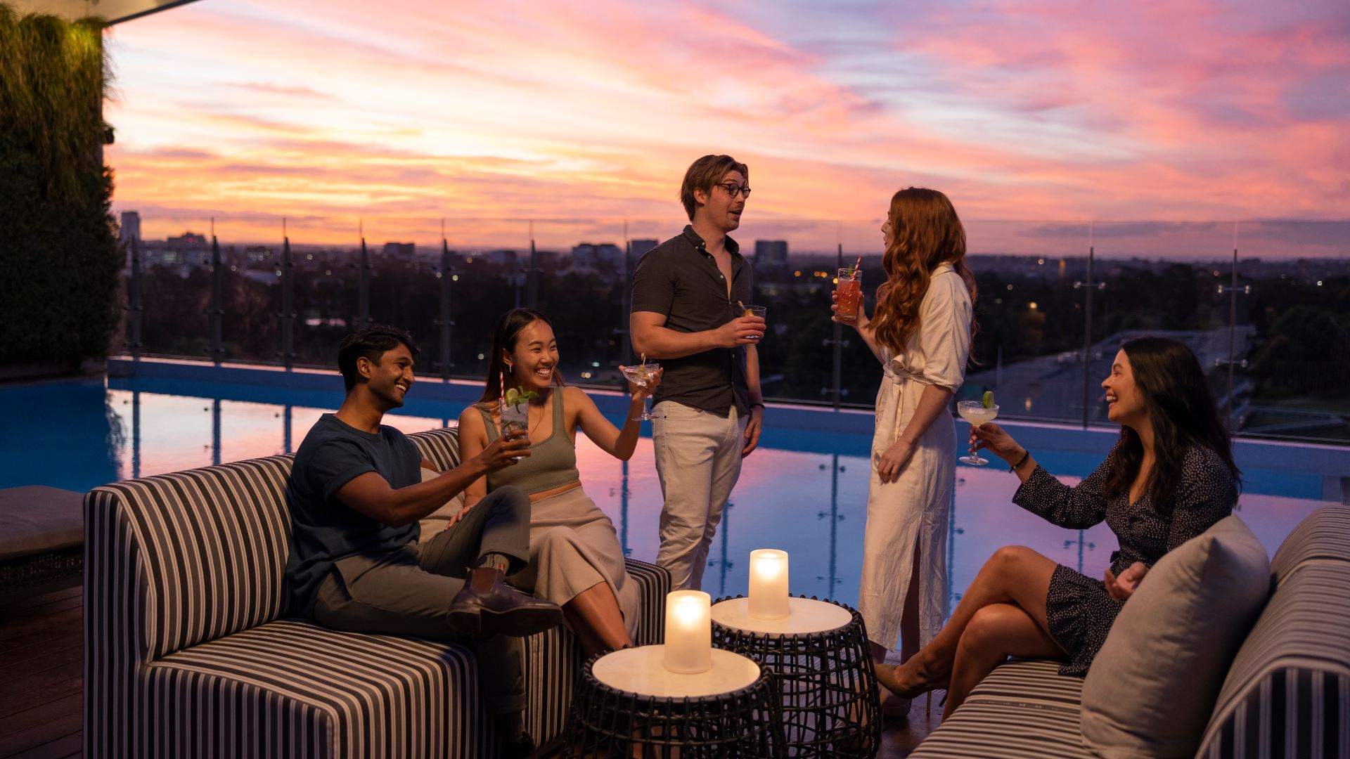 Rooftop pool at William Inglis Hotel - one of the best hotels in Sydney.