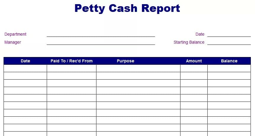 Petty Cash Book Format Example Definition Explanation, 59% OFF