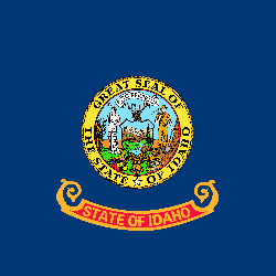 Idaho flag clipart