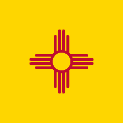 New Mexico flag clipart