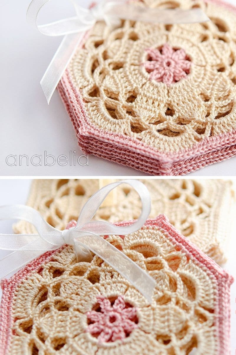 Crochet coaster