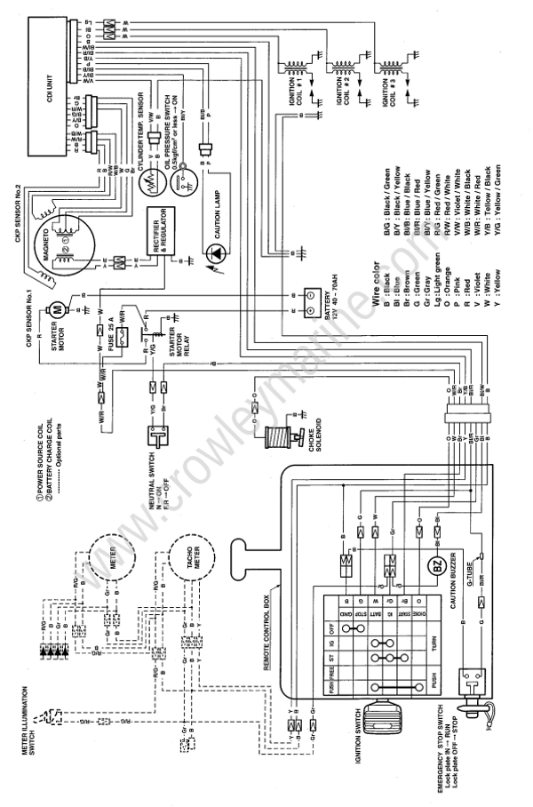 Owner's Manual DF30, DF25 Wiring Diagram | Crowley Marine