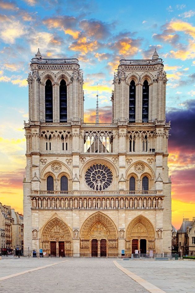 Catedral Notre Dame De Paris Material De Construccion - Compartir ...