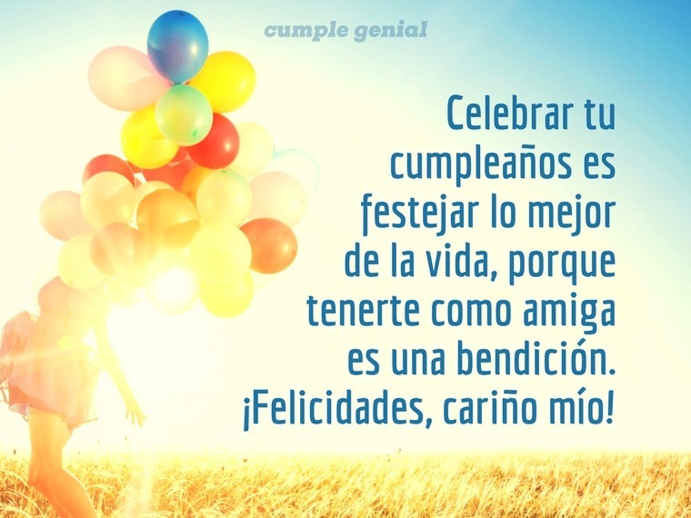 Feliz Cumpleanos Mejor Amiga Frases