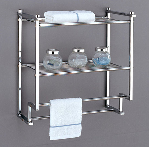 Wall-mounted bathroom storage unit