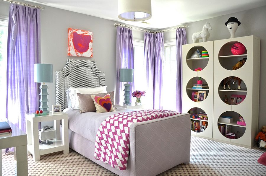 Refined design of the bedroom will serve your little girl well for years to come! [Design: d2 interieurs]