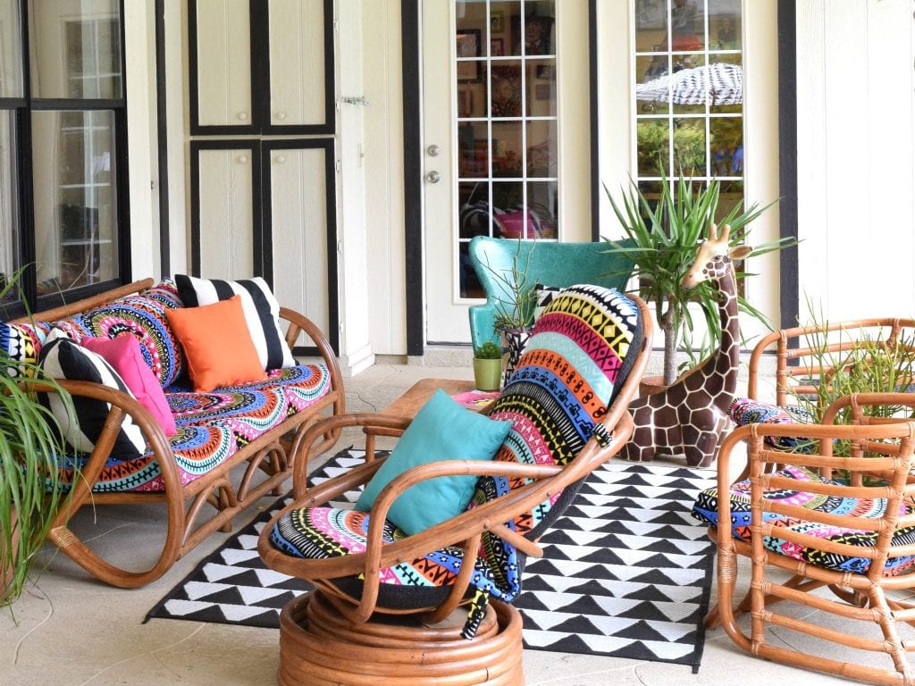 Bohemian Chic Boho Patio Decorating Ideas