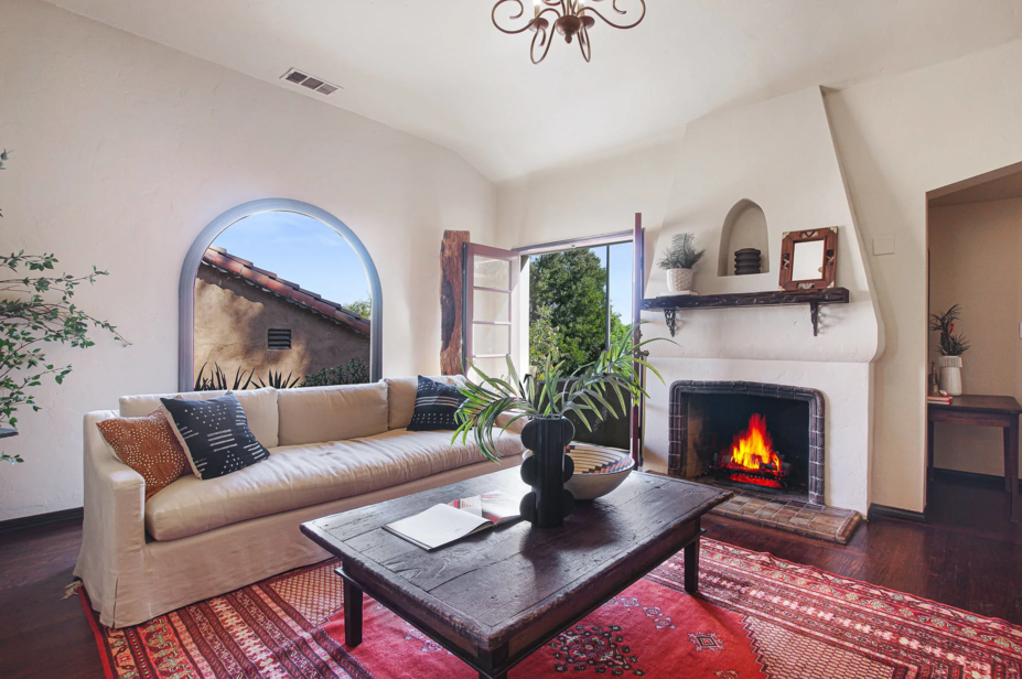 Spanish-style Living Room Interior