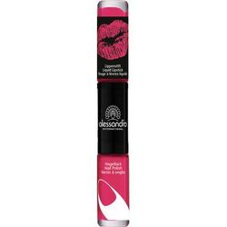 Alessandro - Alessandro Perfect Pair 2 in 1 Liquid Lipstick 6 ml & Nail Polish 4 ml - 141