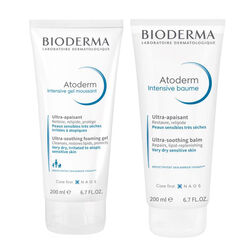 Bioderma - Bioderma Atoderm Intensive Balm ve Orjinal Boy Temizleyici Seti