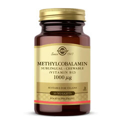 Solgar - Solgar Methylcobalamin (B12) 1000 mcg 30 Dilaltı Tablet