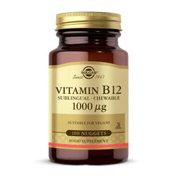 Solgar - Solgar Vitamin B12 1000mcg 100 Kapsül