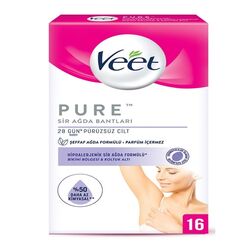 Veet - Veet Bikini Bölgesi ve Koltuk Altı 16 Adet Sir Ağda Bantı