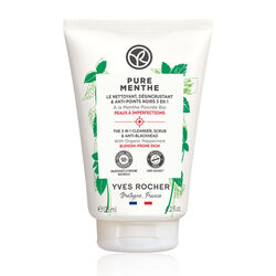 Yves Rocher - Yves Rocher Pure Menthe Peeling Etkili Yüz Yıkama Jeli 125 ml