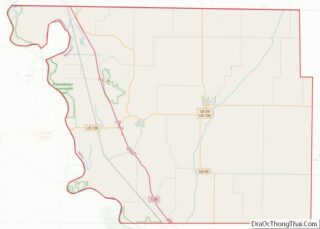 Map of Atchison County, Missouri