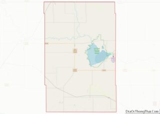 Map of Alfalfa County, Oklahoma