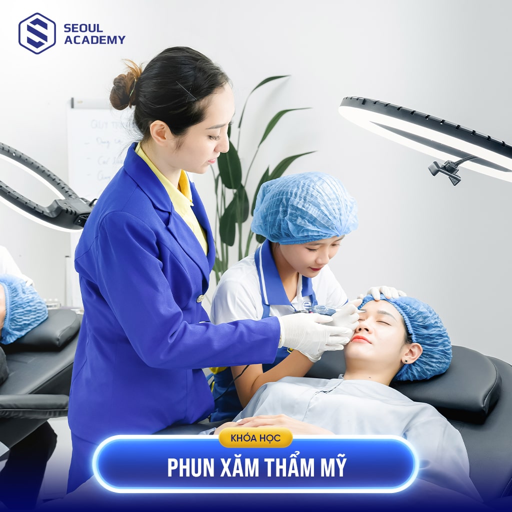 Khóa học phun xăm thẩm mỹ