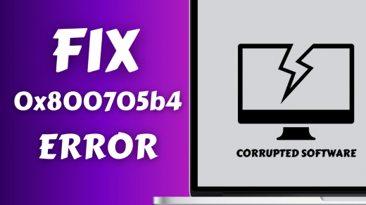 How to Fix the Windows Update Error Code 0x800705b4