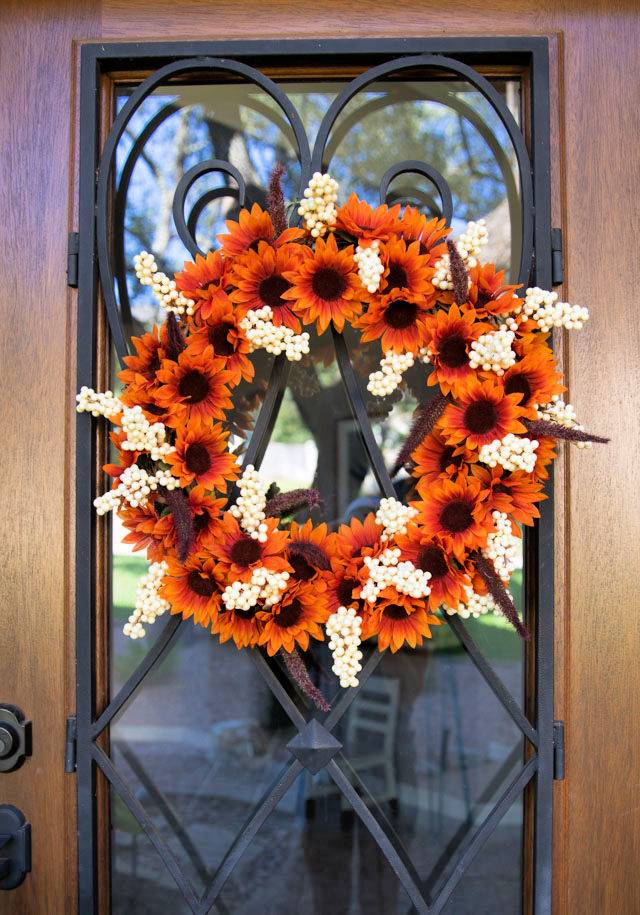 Dollar Tree Fall Wreath Tutorial