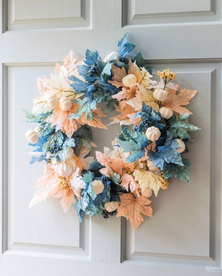 DIY Dollar Tree Fall Wreath