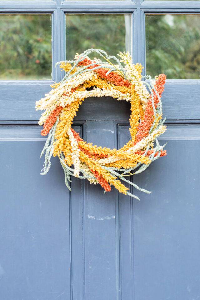 Easy to Way Fall Wreath