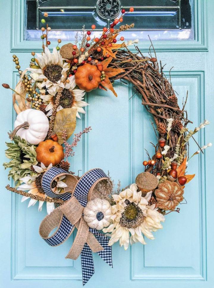 How to Make a Fall Wreath