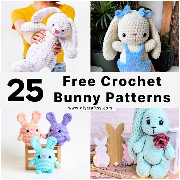 crochet bunny pattern free