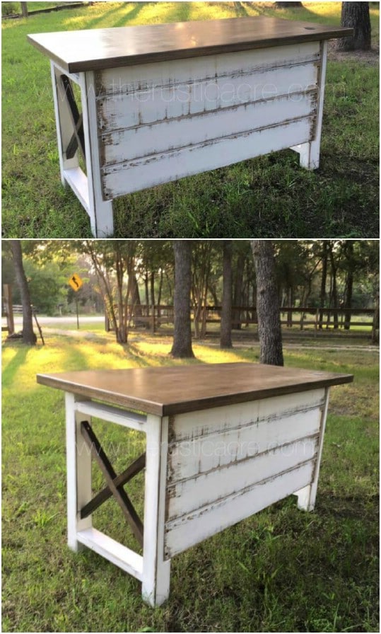 Beautiful Farmhouse Styled Desk