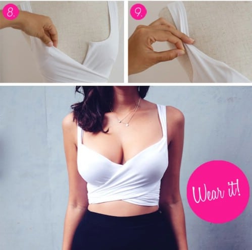 Make a cute crop top.