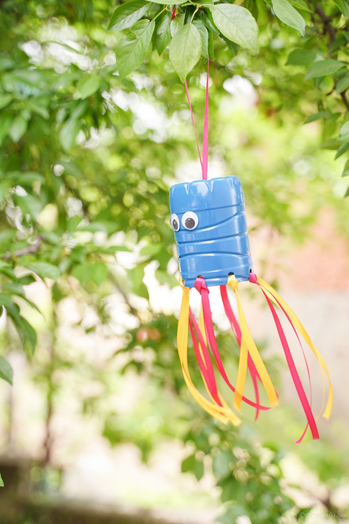 windsock moving in tree